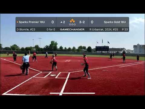Video of Left Field Defense PGF Crown Point 2