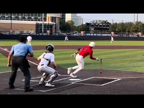 Video of PRESTON HARRISON (2025) -- 2023 Fall .400 BA and 1.038 OPS