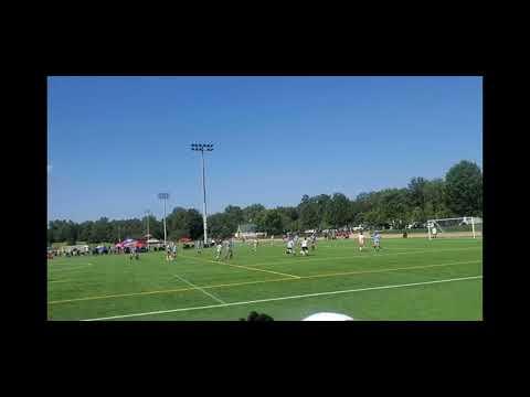 Video of 2 touch goal from outside the box 