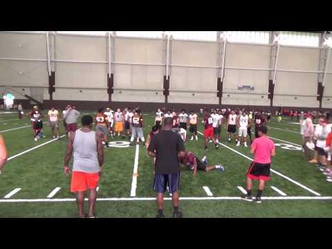 Video of 2015 Football Camp Highlights