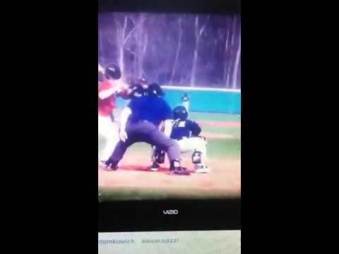 Video of TJ Scuderi batting