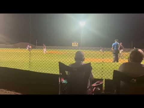 Video of Jayden hitting a double