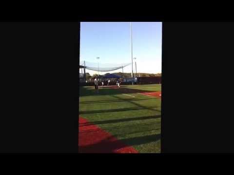 Video of Andrew Szpindor 3B Iron Colts Double 10/12/14 Diamond Nation Showcase 
