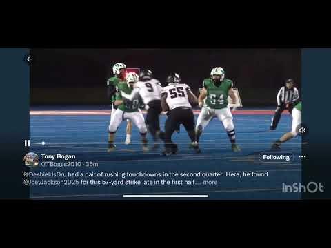 Video of Joey Jackson 2025 West Branch Sophomore Year Football Highlights