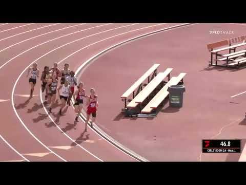 Video of Texas 2A State Championship 800m 