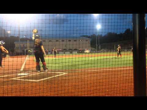 Video of 1 of 12 strikeouts at the Rockfest Tourney, Chester NY