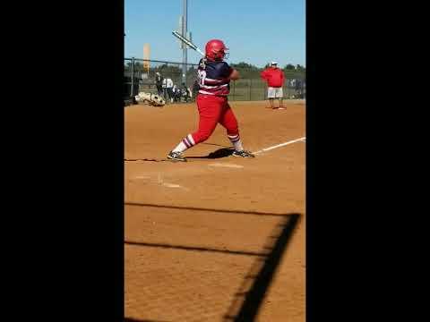 Video of Fall ball tournament at bat