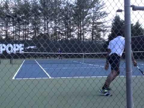 Video of state playoffs '12 in blue shirt