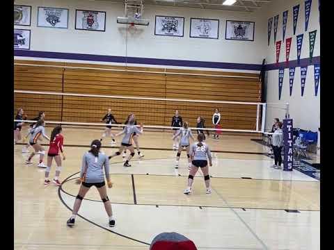 Video of emily Neal volleyball video 1 2021