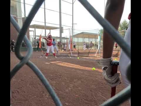 Video of hitting practice