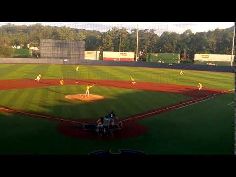 Video of Playing 2nd getting the out off the glove of pitcher