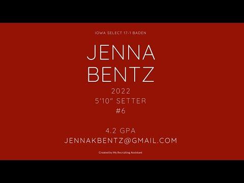 Video of Jenna Bentz, 2022 Setter, Iowa Select