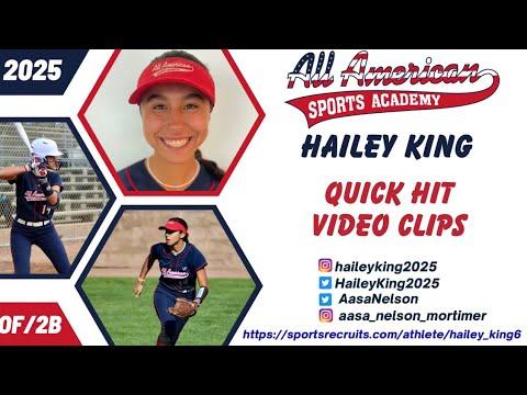 Video of Hailey King - Quick Hit Video Clips