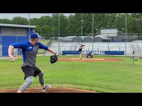 Video of Bullpen with Sam Ryan (Toronto Blue Jay minor league pitcher)