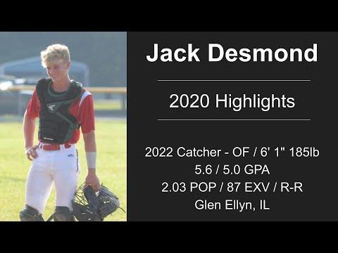 Video of Jack Desmond 2020 Baseball Highlights