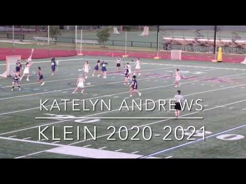 Video of Katelyn Andrews (‘22) 2020-2021 Lacrosse highlights 