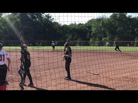 Video of Bases clearing double