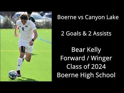 Video of Bear Kelly - Boerne vs Canyon Lake Highlights