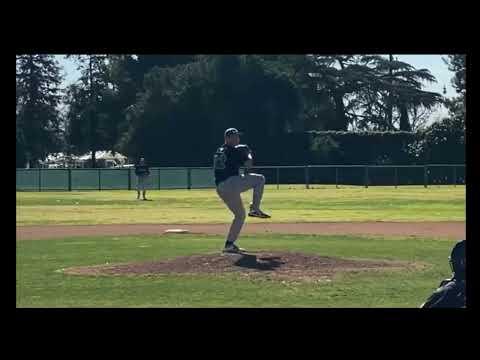 Video of Joe O'Regan, LHP (2023) pitching at Bonita HS, 2/12/22
