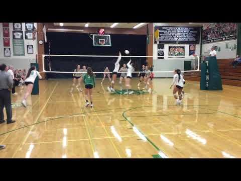 Video of Emma Miller #18 (white) - Section Quarterfinal Highlights