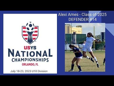Video of USYS National Championship July 2023