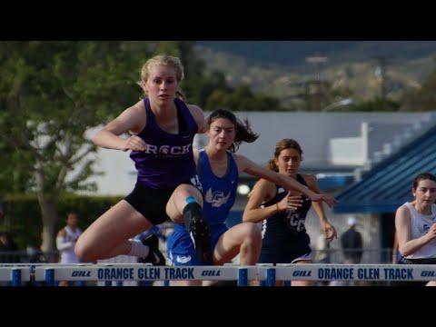 Video of 100 meter hurdles PR