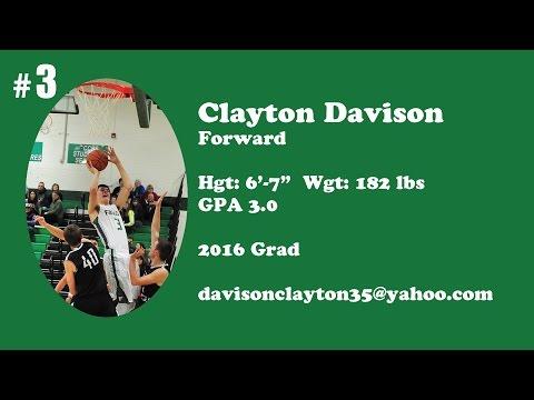 Video of Clayton Davison Junior Highlights