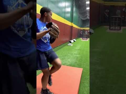 Video of Uncommitted 2022 graduate bullpen topping 70 at 70%