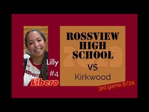 Video of #4 Libero Lilly's Highlight/Aug.24.2023