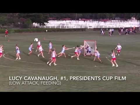 Video of Presidents Cup Film, Lucy Cavanaugh, #1, 2022, Attack