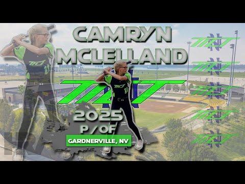 Video of 2025 Camryn Mclelland Pitcher and Outfield, Softball Skills Video - NV Tilt 