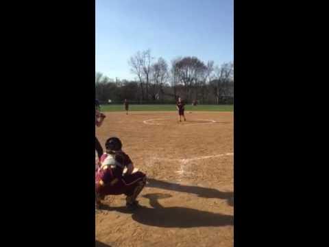 Video of Junior Varsity Pitcher Strikeout April, 2015