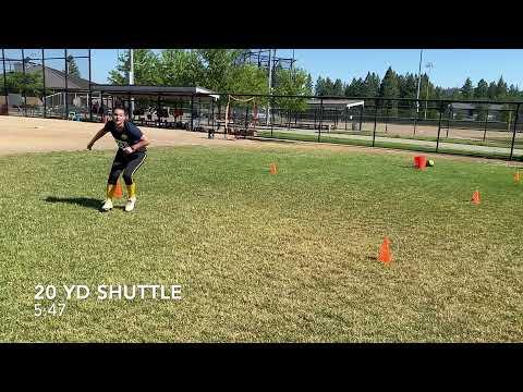 Video of Fastpitch NW SPARQ testing 