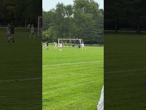 Video of Nadia #10 penetrating defensive line to score a goal