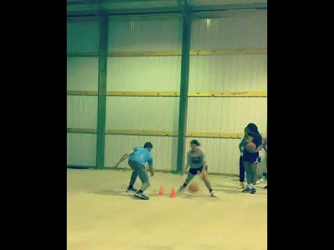 Video of Jayden training with AAU coach 