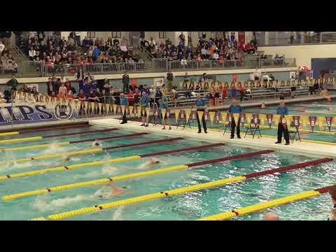 Video of Micah, 200 Free, 1:37.68, MSHSL State Meet 3/4/2023