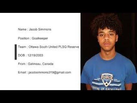 Video of Jacob Simmons Goalkeeper Highlights