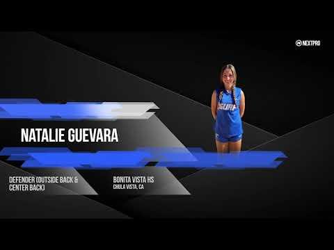 Video of Natalie Guevara Class of 2024 - San Diego Surf ECRL G05 and ECNL G05 2022 - Highlight Reel 2