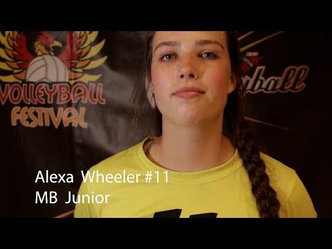 Video of Alexa Wheeler Middle Blocker
