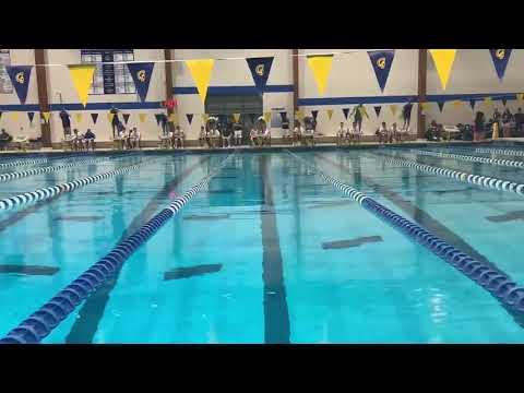 Video of Emily Meyer 2023 sectional championship 50 free