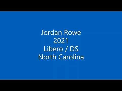 Video of Jordan Rowe -2021 -Libero.DS