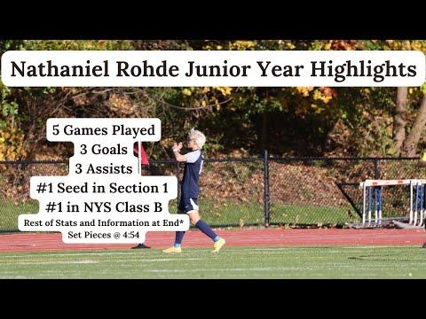 Video of Nathaniel Rohde Junior Season Highlights 2023