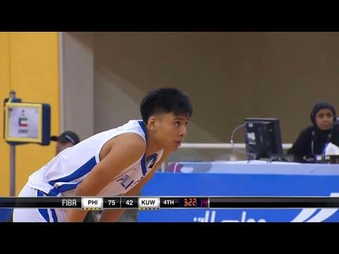 Video of Jacob Bayla Gilas FIBA U16 Asia Championship Highlights