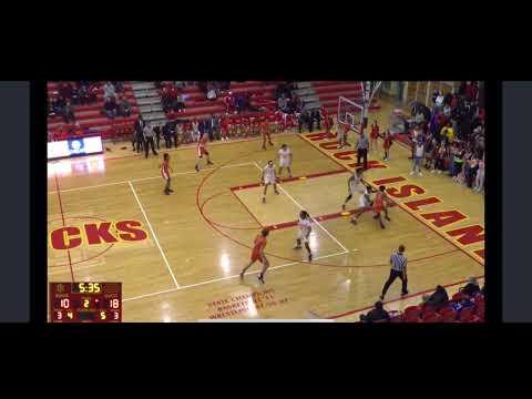 Video of United Township Highschool Junior Dominic Rhoden Second half of season