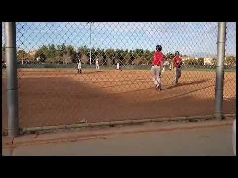 Video of Baseball batting 