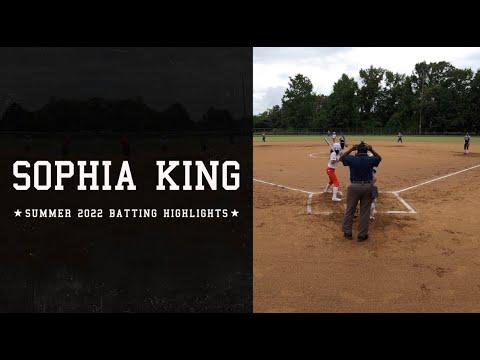 Video of Sophia King - Batting Highlights (Summer 2022)