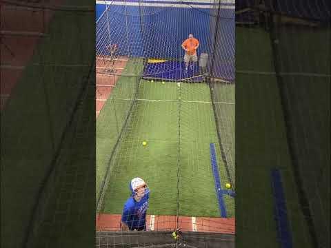 Video of Hitting at Practice 2/20/22