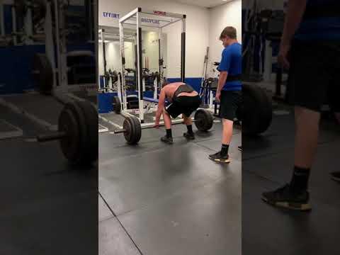 Video of 300 power clean