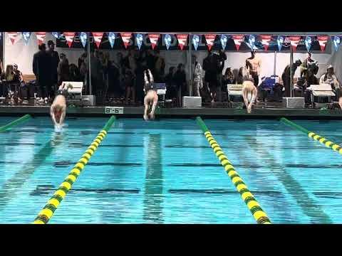 Video of Aneesh 100Yd Fly - 50.28 - Finals - PB - Winter Sectionals 2023