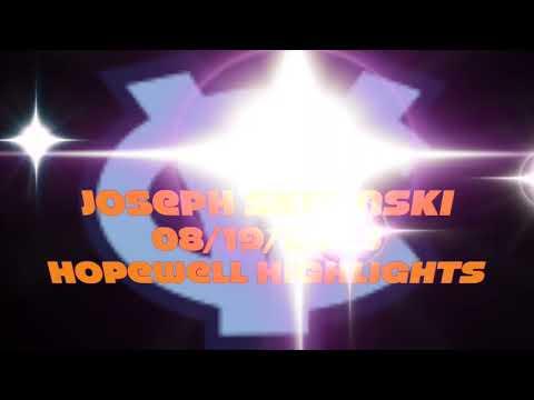 Video of August 19, 2023: Joseph Skibinski Highlights Central Valley CV  VS Hopewell Area